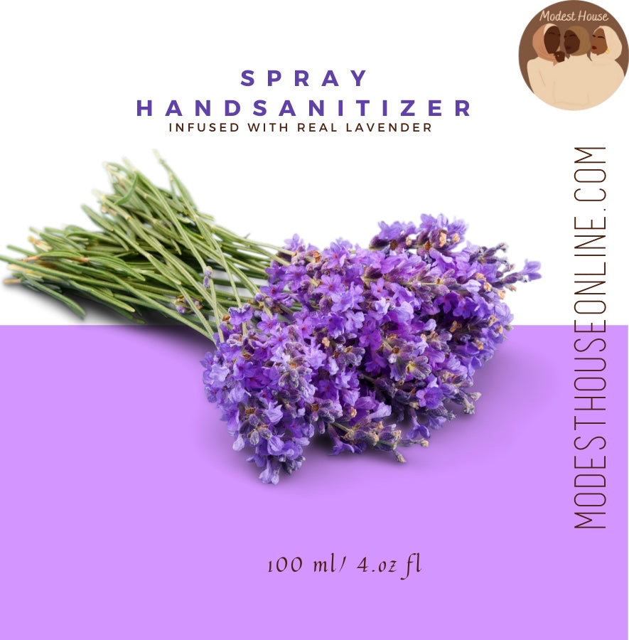 Lavendar Scented Spray Hand Sanitizer