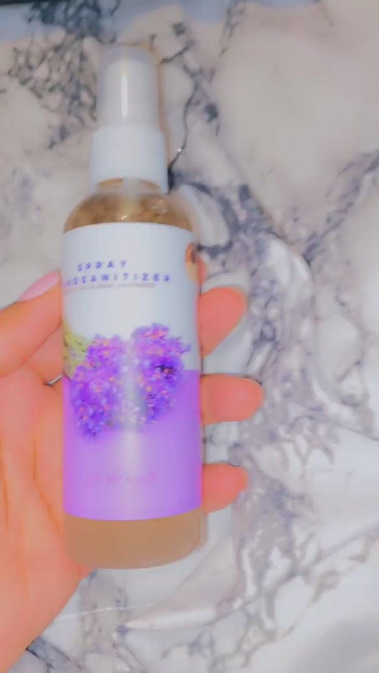Lavendar Scented Spray Hand Sanitizer